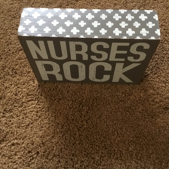 Nurses Rock Box Sign & A Nurse Trollkin with comb included - Picture 8 of 16